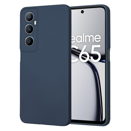 Husa pentru Realme C65 - Techsuit SoftFlex - Navy Blue