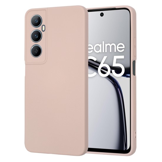 Husa pentru Realme C65 - Techsuit SoftFlex - Pink Sand