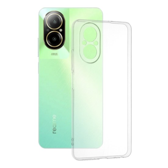 Husa pentru Realme C67 4G - Techsuit Clear Silicone - Transparent