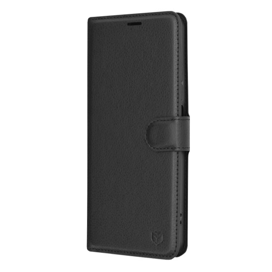 Husa pentru Realme C67 4G - Techsuit Leather Folio - Black