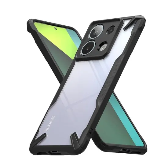 Husa pentru Redmi Note 13 Pro 5G / Poco X6 - Ringke Fusion X - Black Husa pentru Redmi Note 13 Pro 5G / Poco X6 - Ringke Fusion X - Black