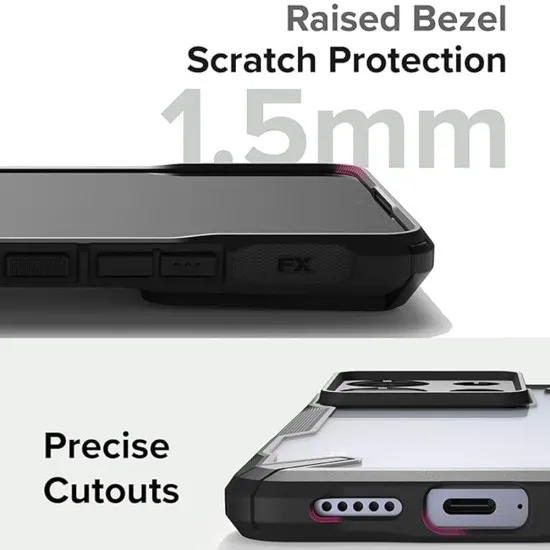 Husa pentru Redmi Note 13 Pro 5G / Poco X6 - Ringke Fusion X - Black Husa pentru Redmi Note 13 Pro 5G / Poco X6 - Ringke Fusion X - Black
