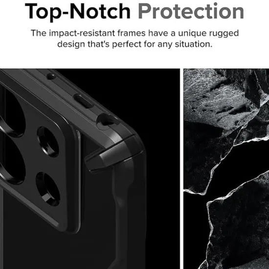 Husa pentru Redmi Note 13 Pro 5G / Poco X6 - Ringke Fusion X - Black Husa pentru Redmi Note 13 Pro 5G / Poco X6 - Ringke Fusion X - Black