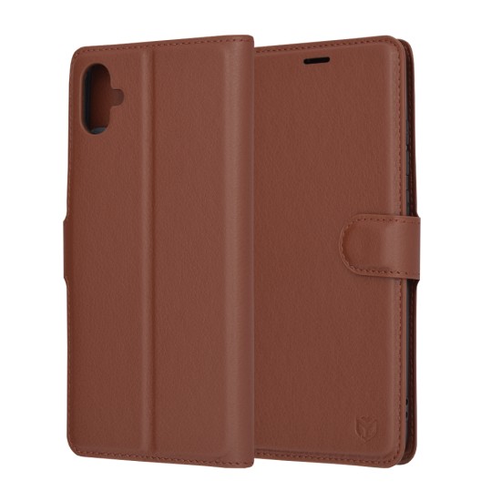 Husa pentru Samsung Galaxy A04e / M04 - Techsuit Leather Folio - Brown