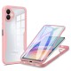 Husa pentru Samsung Galaxy A05 + Folie - Techsuit ColorVerse 360 Series - Pink