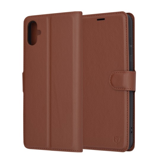 Husa pentru Samsung Galaxy A05 - Techsuit Leather Folio - Brown