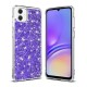 Husa pentru Samsung Galaxy A05 - Techsuit Sparkly Glitter - Purple