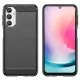 Husa pentru Samsung Galaxy A05s - Techsuit Carbon Silicone - Black Husa pentru Samsung Galaxy A05s - Techsuit Carbon Silicone - Black