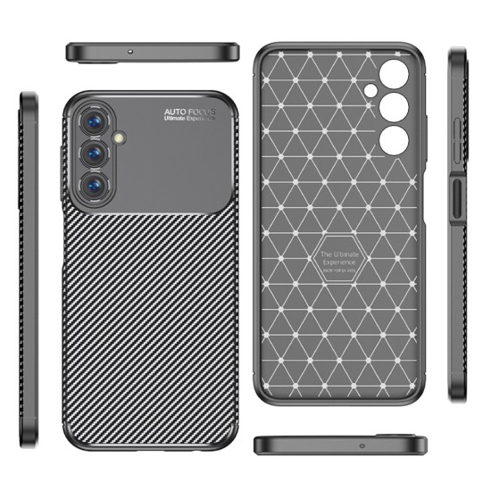 Husa pentru Samsung Galaxy A05s - Techsuit CarbonFiber - Black