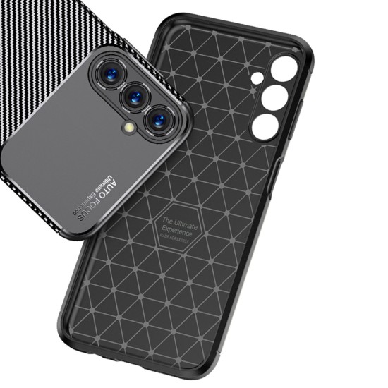 Husa pentru Samsung Galaxy A05s - Techsuit CarbonFiber - Black