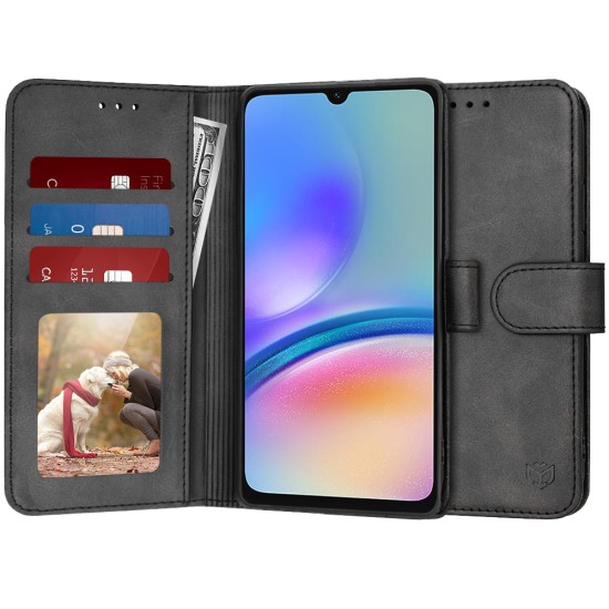 Husa pentru Samsung Galaxy A05s - Techsuit Diary Book - Black