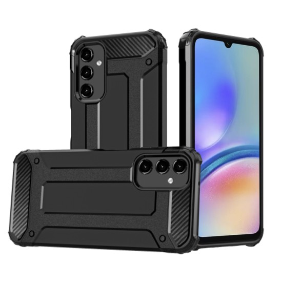 Husa pentru Samsung Galaxy A05s - Techsuit Hybrid Armor - Black