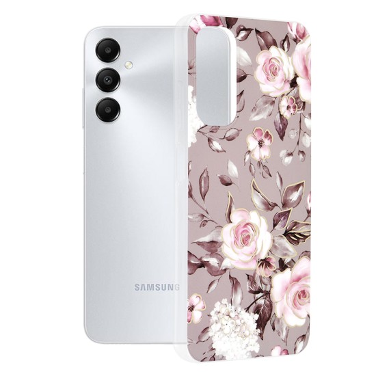 Husa pentru Samsung Galaxy A05s - Techsuit Marble Series - Bloom of Ruth Gray