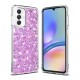 Husa pentru Samsung Galaxy A05s - Techsuit Sparkly Glitter - Magenta