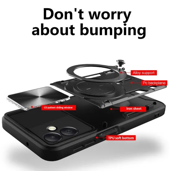Husa pentru Samsung Galaxy A06 - Techsuit CamGuard Pro - Black Husa pentru Samsung Galaxy A06 - Techsuit CamGuard Pro - Black