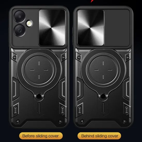 Husa pentru Samsung Galaxy A06 - Techsuit CamGuard Pro - Black Husa pentru Samsung Galaxy A06 - Techsuit CamGuard Pro - Black
