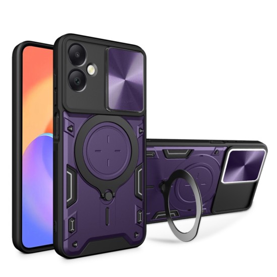 Husa pentru Samsung Galaxy A06 - Techsuit CamGuard Pro - Purple