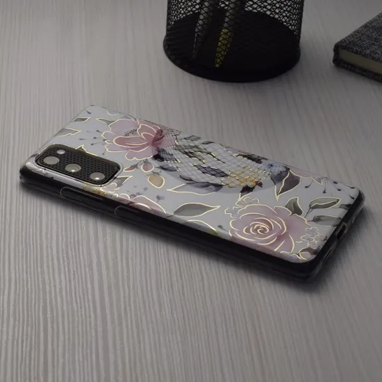 Husa pentru Samsung Galaxy A06 - Techsuit Marble Series - Chloe White Husa pentru Samsung Galaxy A06 - Techsuit Marble Series - Chloe White