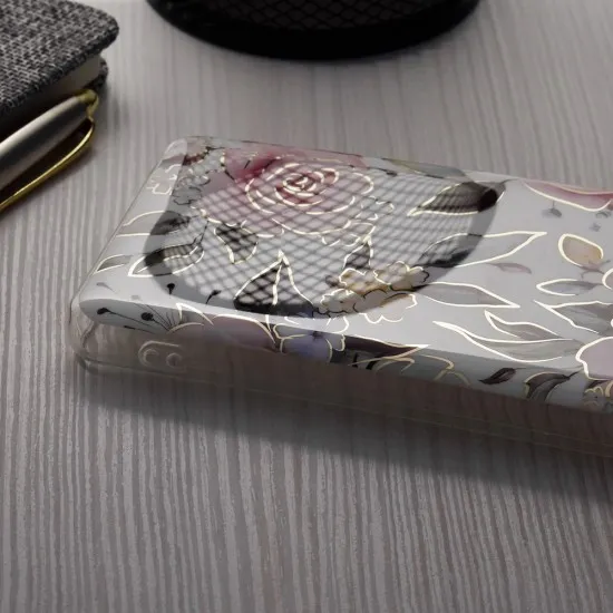 Husa pentru Samsung Galaxy A06 - Techsuit Marble Series - Chloe White Husa pentru Samsung Galaxy A06 - Techsuit Marble Series - Chloe White