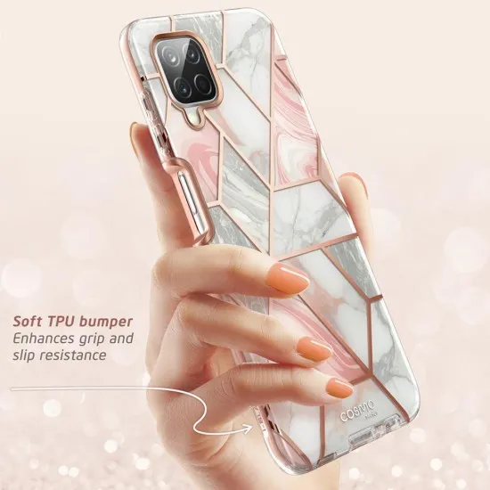Husa pentru Samsung Galaxy A12 / A12 Nacho - I-Blason Cosmo - Marble Husa pentru Samsung Galaxy A12 / A12 Nacho - I-Blason Cosmo - Marble