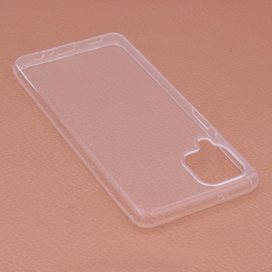 Husa pentru Samsung Galaxy A12 / A12 Nacho - Techsuit Clear Silicone - Transparenta