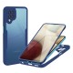 Husa pentru Samsung Galaxy A12 + Folie - Techsuit ColorVerse 360 Series - Blue