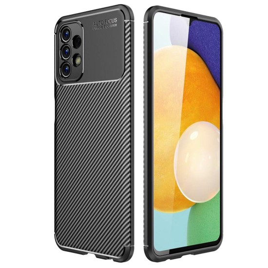 Husa pentru Samsung Galaxy A13 4G - Techsuit CarbonFiber - Black