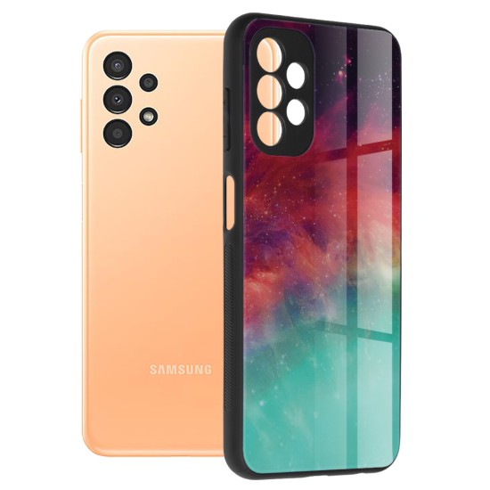 Husa pentru Samsung Galaxy A13 4G - Techsuit Glaze Series - Fiery Ocean