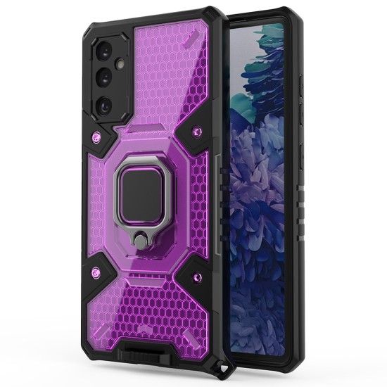 Husa pentru Samsung Galaxy A13 5G - Techsuit Honeycomb Armor - Rose-Violet