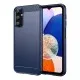 Husa pentru Samsung Galaxy A14 4G / A14 5G - Techsuit Carbon Silicone - Blue Husa pentru Samsung Galaxy A14 4G / A14 5G - Techsuit Carbon Silicone - Blue