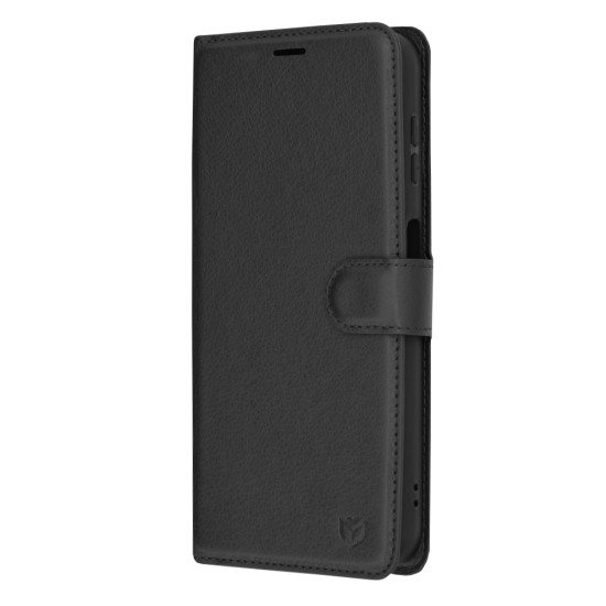 Husa pentru Samsung Galaxy A14 4G / A14 5G - Techsuit Leather Folio - Black