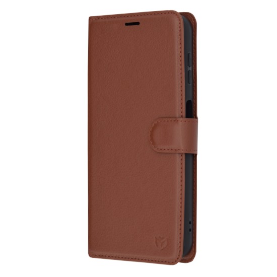 Husa pentru Samsung Galaxy A14 4G / A14 5G - Techsuit Leather Folio - Brown