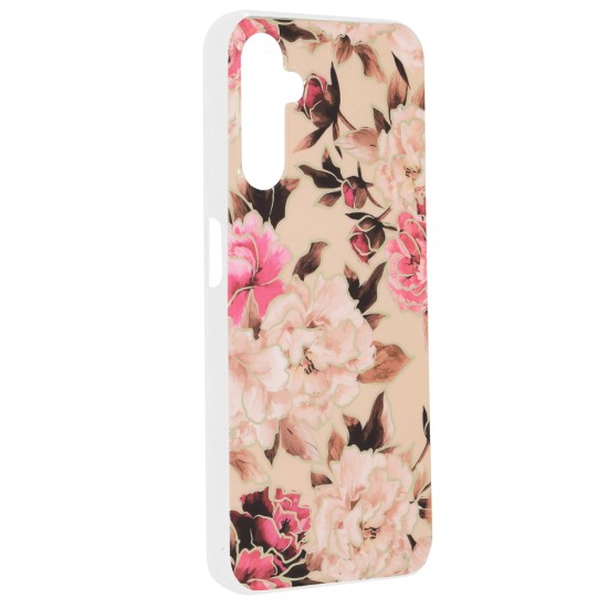 Husa pentru Samsung Galaxy A14 4G / A14 5G - Techsuit Marble Series - Mary Berry Nude