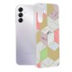 Husa pentru Samsung Galaxy A14 4G / A14 5G - Techsuit Marble Series - Purple Hex