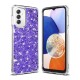 Husa pentru Samsung Galaxy A14 4G / A14 5G - Techsuit Sparkly Glitter - Purple