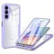 Husa pentru Samsung Galaxy A15 4G / A15 5G + Folie - Techsuit ColorVerse 360 Series - Purple Husa pentru Samsung Galaxy A15 4G / A15 5G + Folie - Techsuit ColorVerse 360 Series - Purple