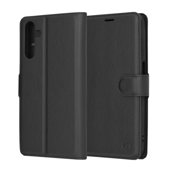 Husa pentru Samsung Galaxy A15 4G / A15 5G - Techsuit Leather Folio - Black