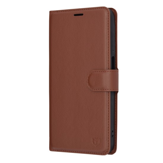 Husa pentru Samsung Galaxy A15 4G / A15 5G - Techsuit Leather Folio - Brown