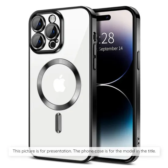 Husa pentru Samsung Galaxy A15 4G / A15 5G - Techsuit Luxury Crystal MagSafe - Black Husa pentru Samsung Galaxy A15 4G / A15 5G - Techsuit Luxury Crystal MagSafe - Black