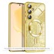 Husa pentru Samsung Galaxy A15 4G / A15 5G - Techsuit Luxury Glitter MagSafe - Gold