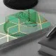 Husa pentru Samsung Galaxy A15 4G / A15 5G - Techsuit Marble Series - Green Hex Husa pentru Samsung Galaxy A15 4G / A15 5G - Techsuit Marble Series - Green Hex
