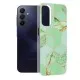 Husa pentru Samsung Galaxy A15 4G / A15 5G - Techsuit Marble Series - Green Hex Husa pentru Samsung Galaxy A15 4G / A15 5G - Techsuit Marble Series - Green Hex