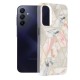 Husa pentru Samsung Galaxy A15 4G / A15 5G - Techsuit Marble Series - Pink Hex