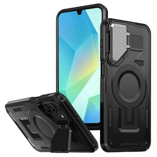 Husa pentru Samsung Galaxy A16 4G / A16 5G - Techsuit CamVault MagSafe - Black Husa pentru Samsung Galaxy A16 4G / A16 5G - Techsuit CamVault MagSafe - Black