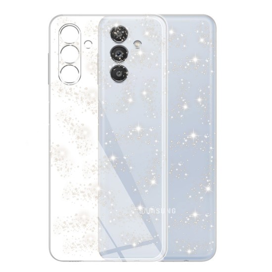 Husa pentru Samsung Galaxy A16 4G / A16 5G - Techsuit SparkleSkin Series - Clear