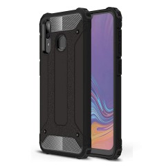 Husa pentru Samsung Galaxy A20e - Techsuit Hybrid Armor - Black Husa pentru Samsung Galaxy A20e - Techsuit Hybrid Armor - Black