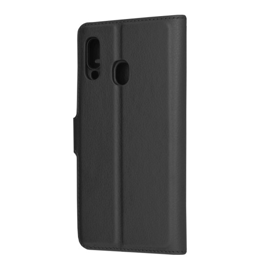 Husa pentru Samsung Galaxy A20e - Techsuit Leather Folio - Black