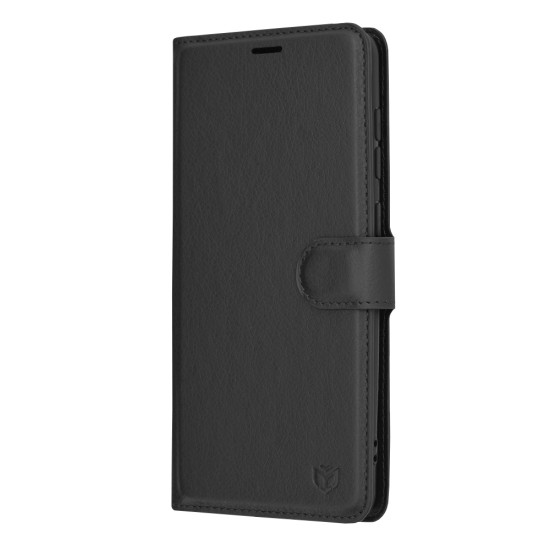 Husa pentru Samsung Galaxy A21s - Techsuit Leather Folio - Black