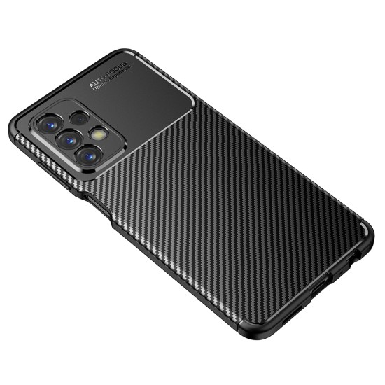 Husa pentru Samsung Galaxy A23 4G / A23 5G - Techsuit CarbonFiber - Black