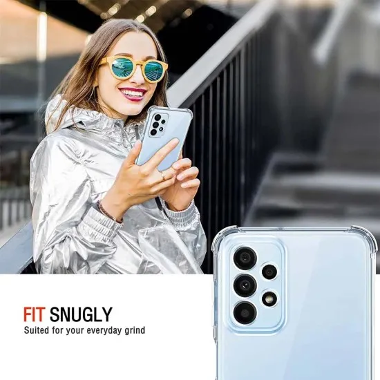 Husa pentru Samsung Galaxy A23 4G / A23 5G - Techsuit Shockproof Clear Silicone - Clear Husa pentru Samsung Galaxy A23 4G / A23 5G - Techsuit Shockproof Clear Silicone - Clear